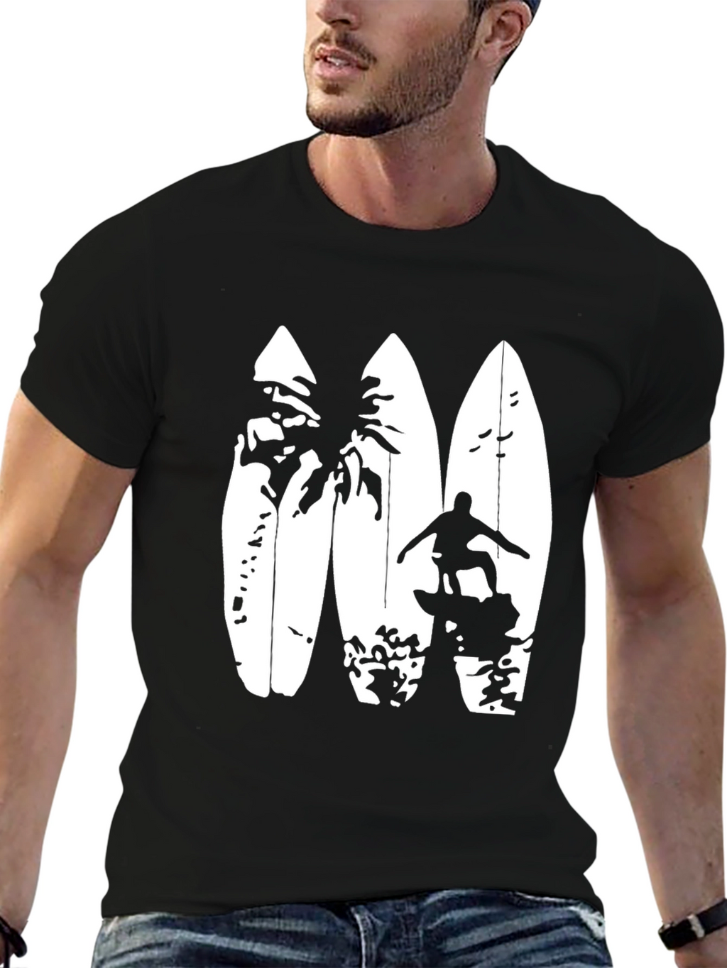 Surfing Graphic T-Shirt