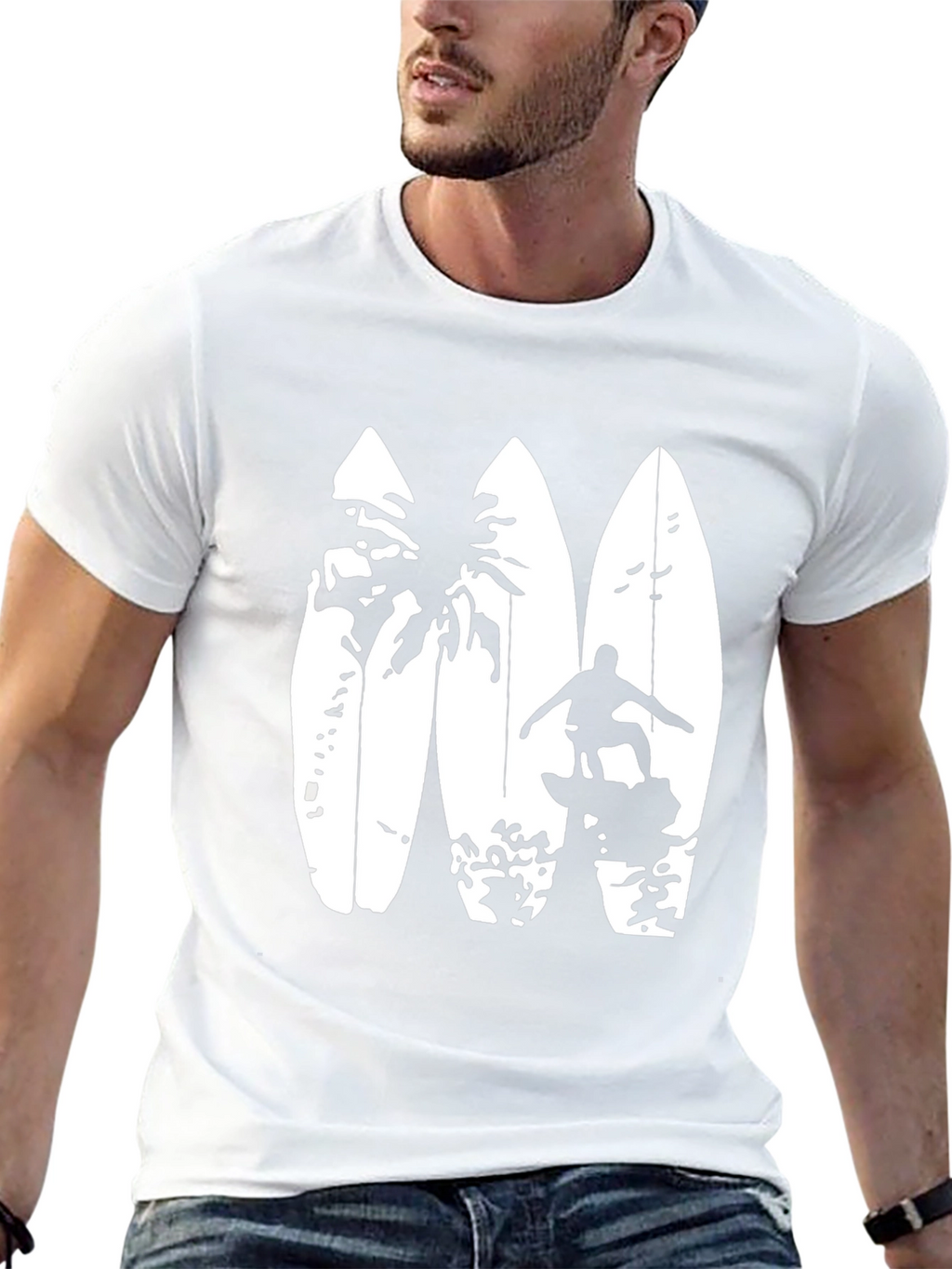Surfing Graphic T-Shirt