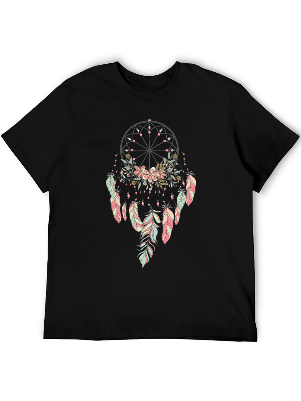 Dreamcatcher Graphic Black T-Shirt