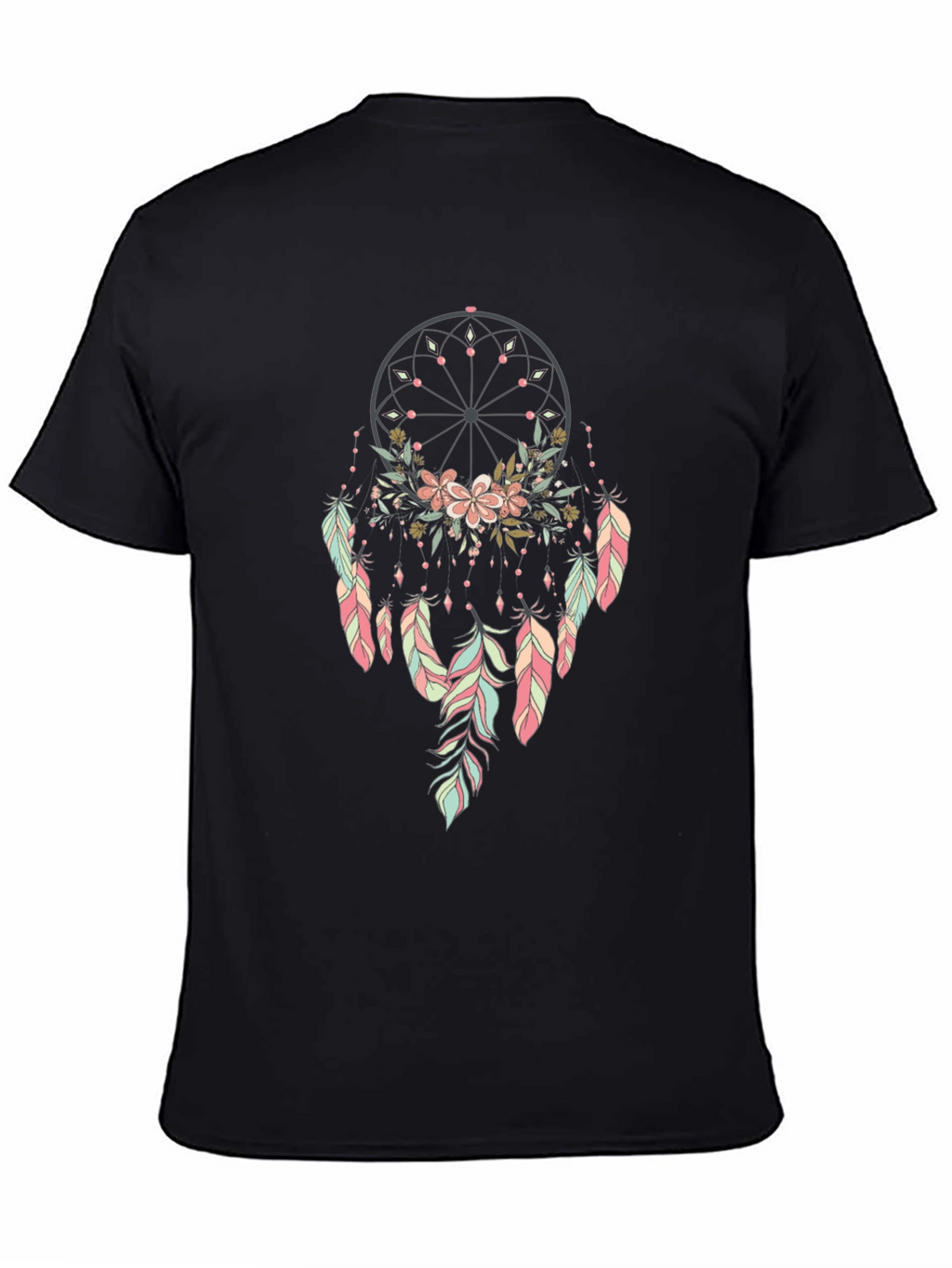 Dreamcatcher Graphic Black T-Shirt