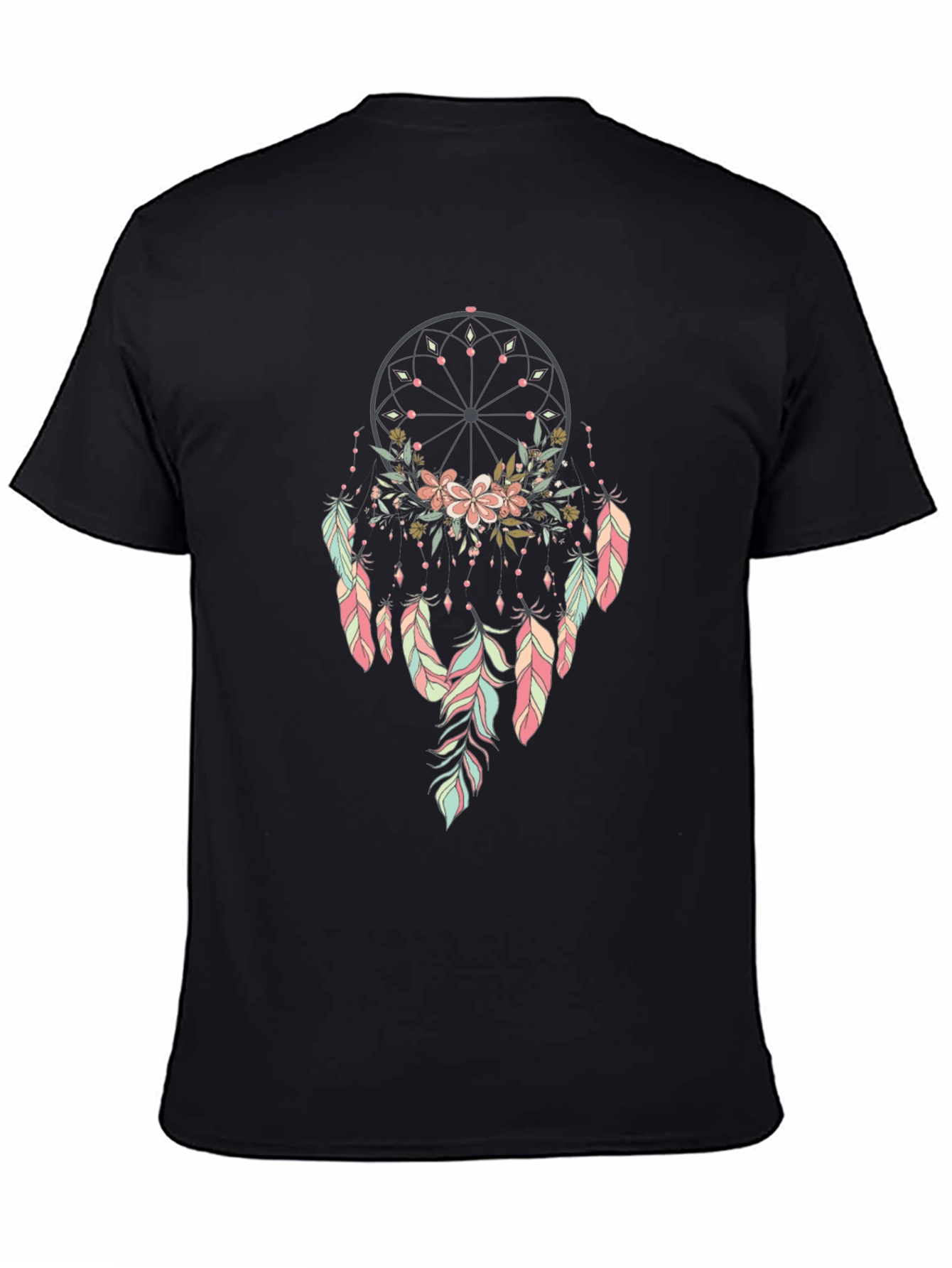 Dreamcatcher Graphic Black T-Shirt