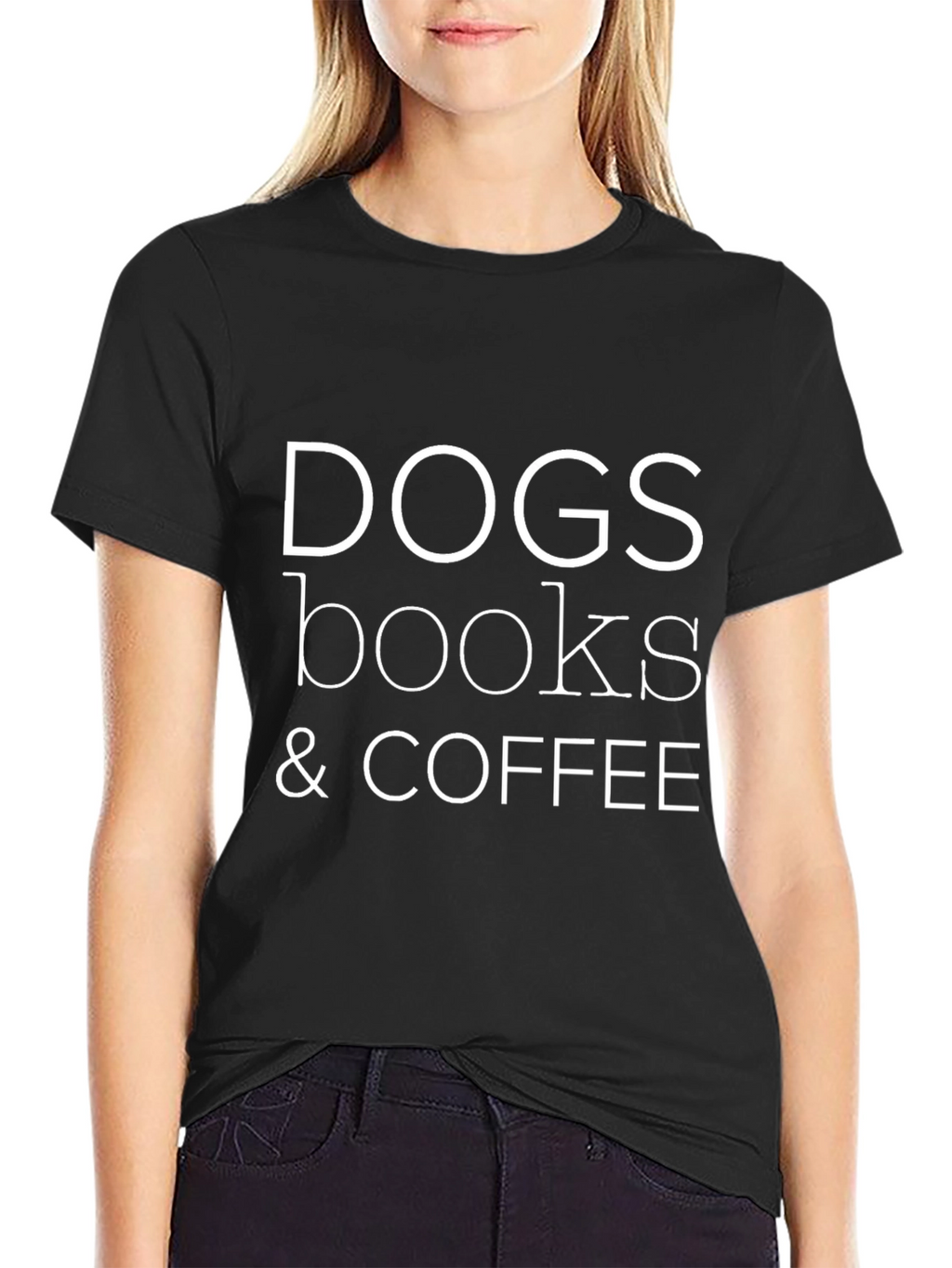 Dogs Books & Coffee T-Shirt – Cozy Lifestyle Graphic Tee