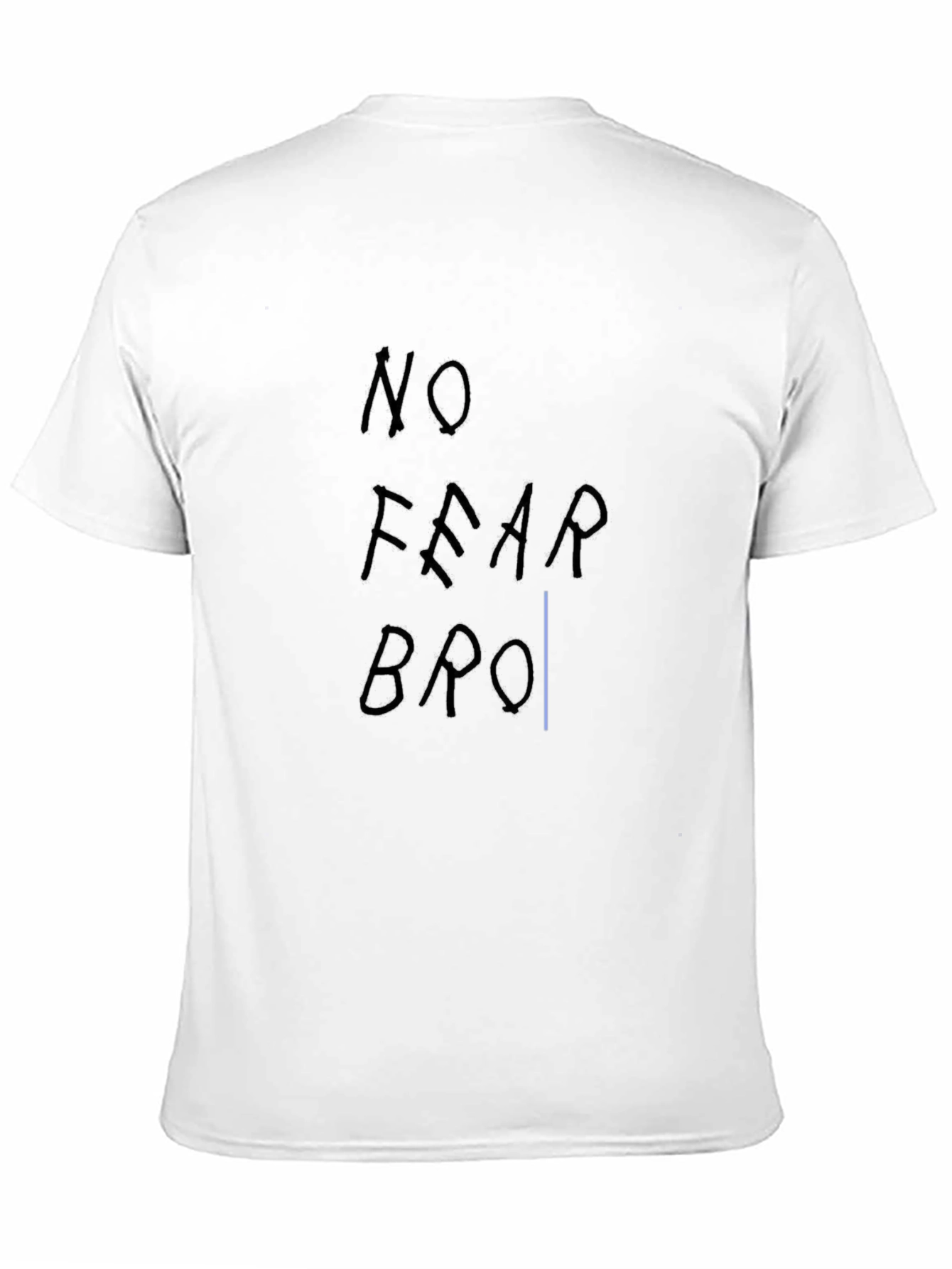 No Fear Bro T-Shirt - Black Casual Tee