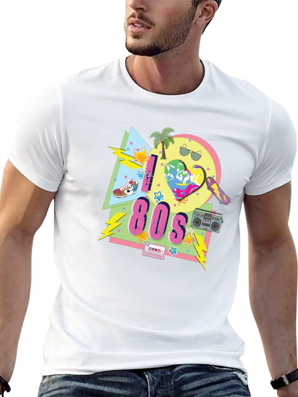 I Love the 80s Retro T-Shirt