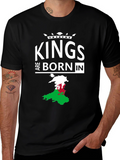 Kings Are Born In Wales Mens T-Shirt