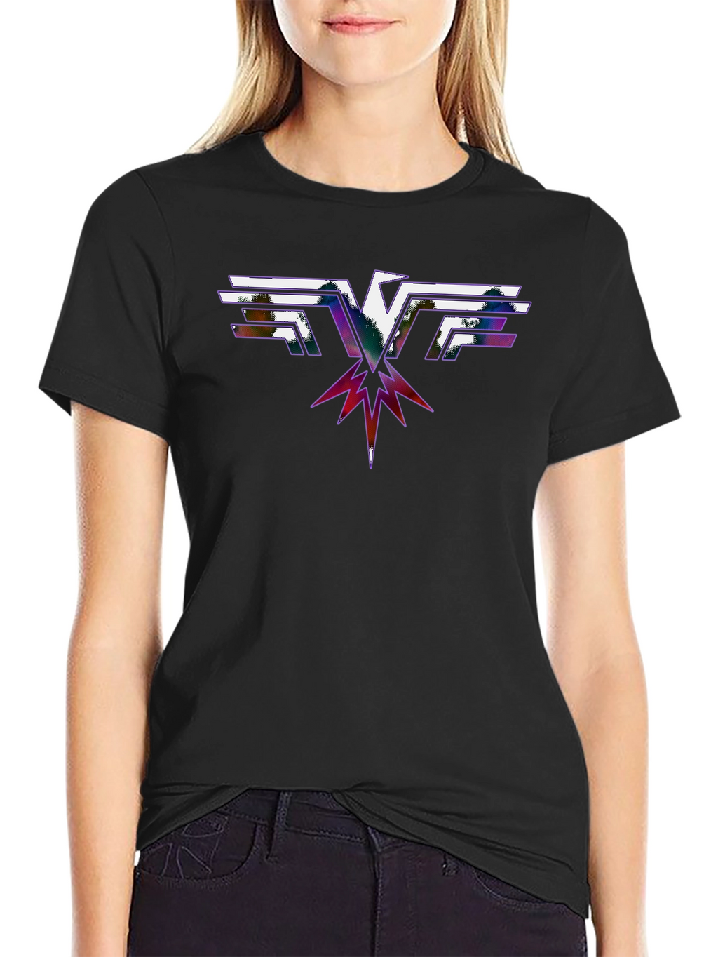 Van Halen Inspired Graphic T-Shirt - Black