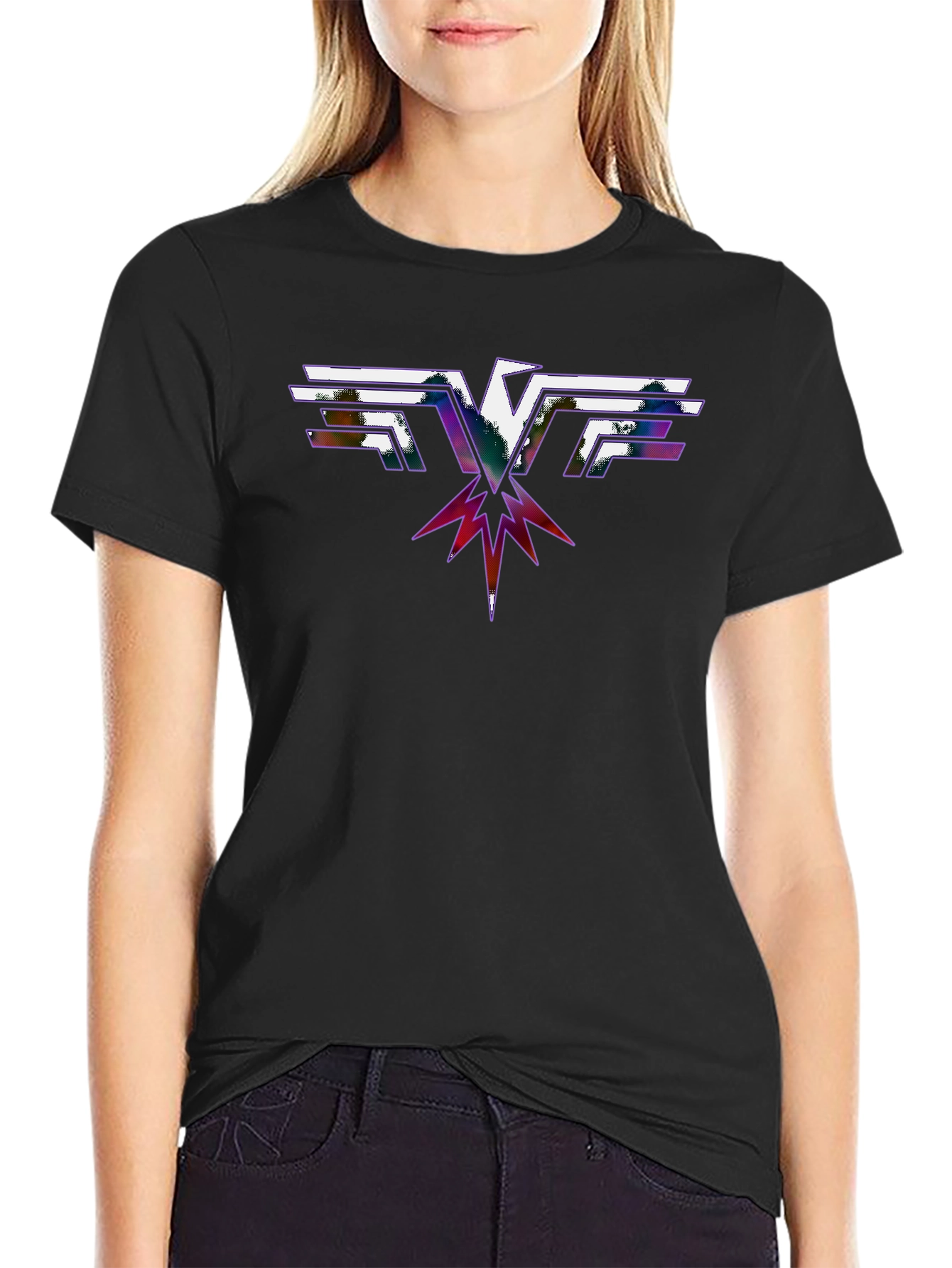 Van Halen Inspired Graphic T-Shirt - Black