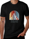Badlands National Park Retro Graphic Tee