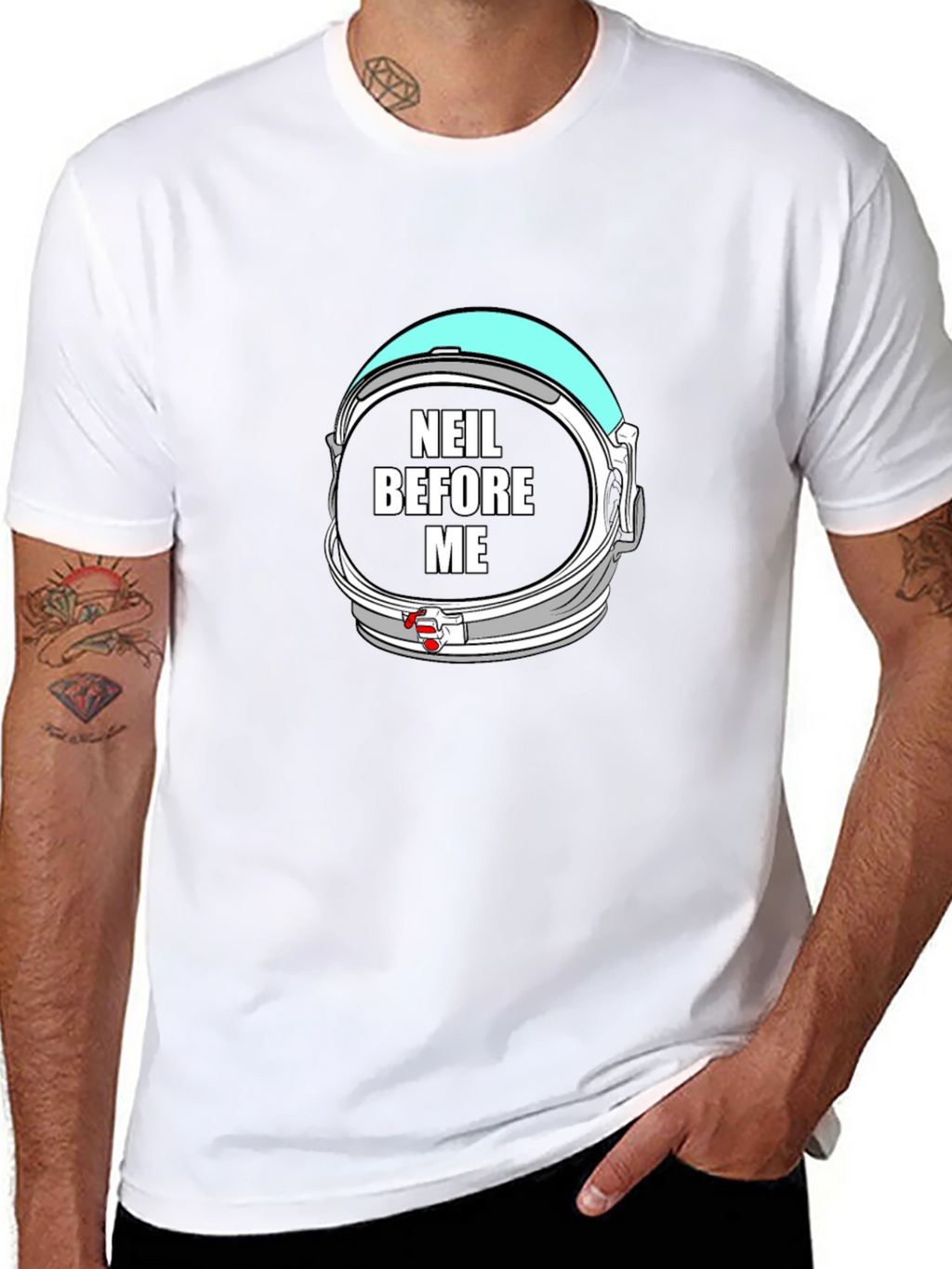 Neil Before Me Astronaut T-Shirt