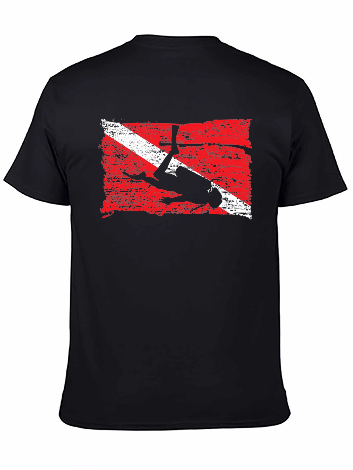 Diver Down Flag Graphic T-Shirt