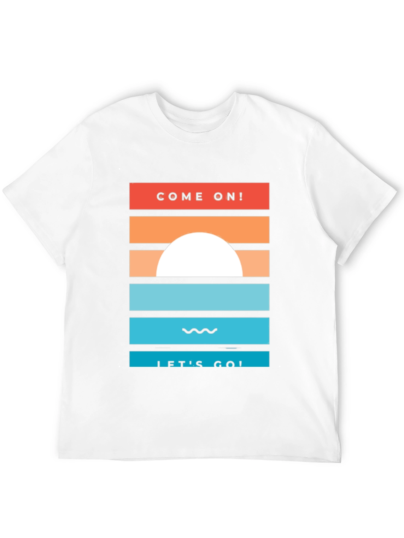 Sunset Graphic Tee - Come On! Lets Go!