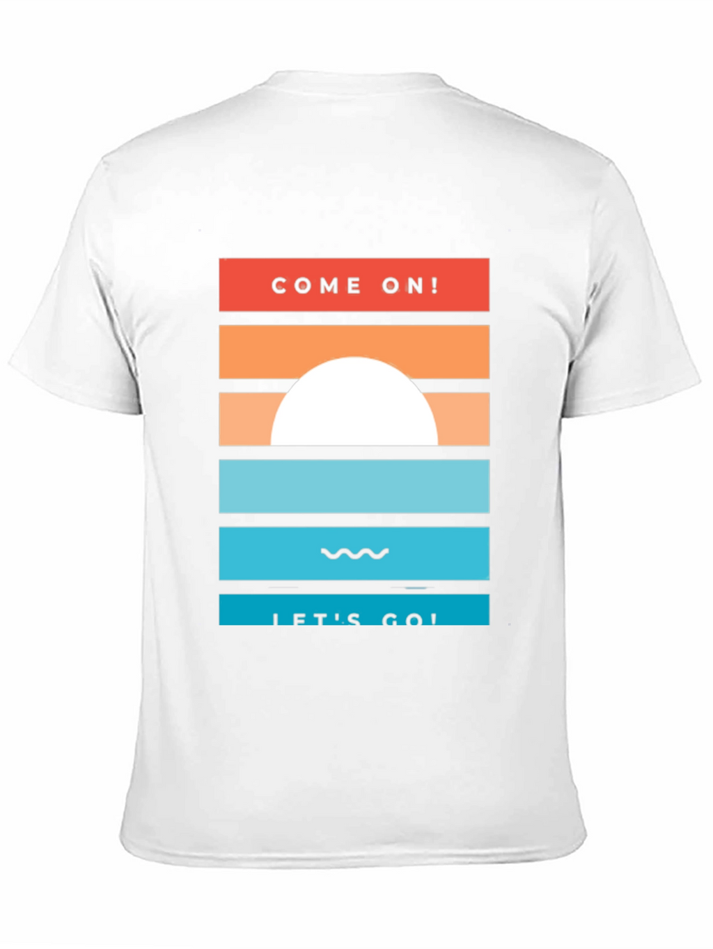 Sunset Graphic Tee - Come On! Lets Go!