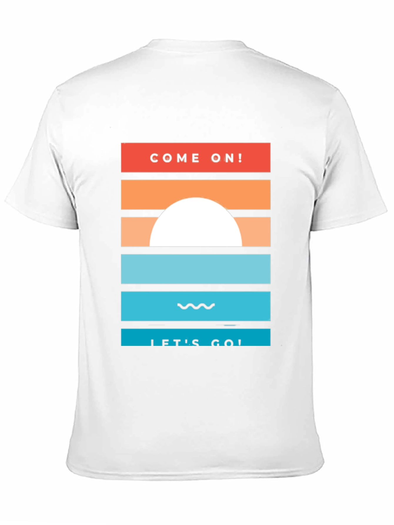 Sunset Graphic Tee - Come On! Lets Go!