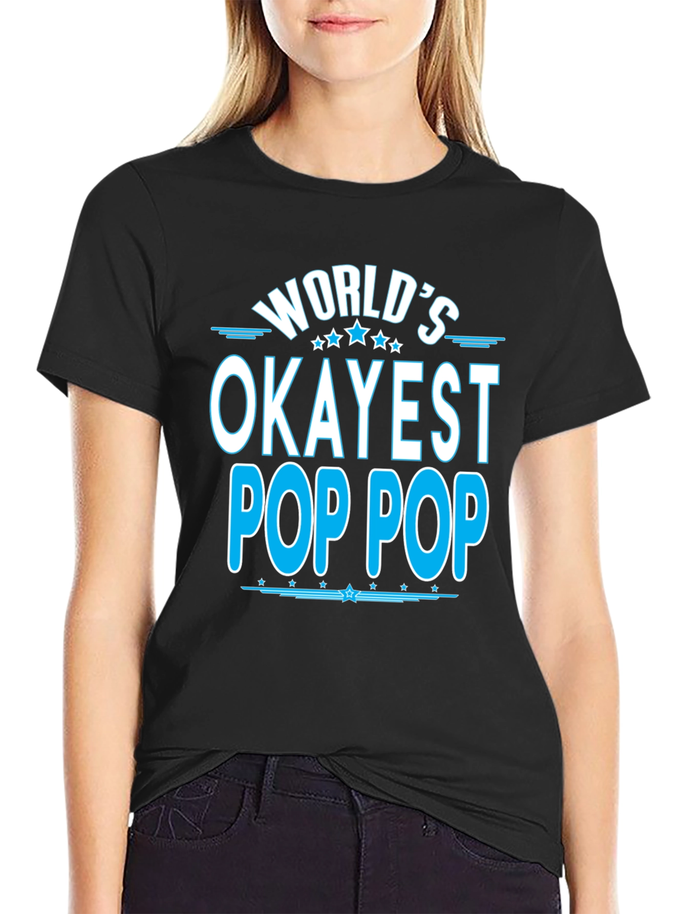 Worlds Okayest Pop Pop T-Shirt