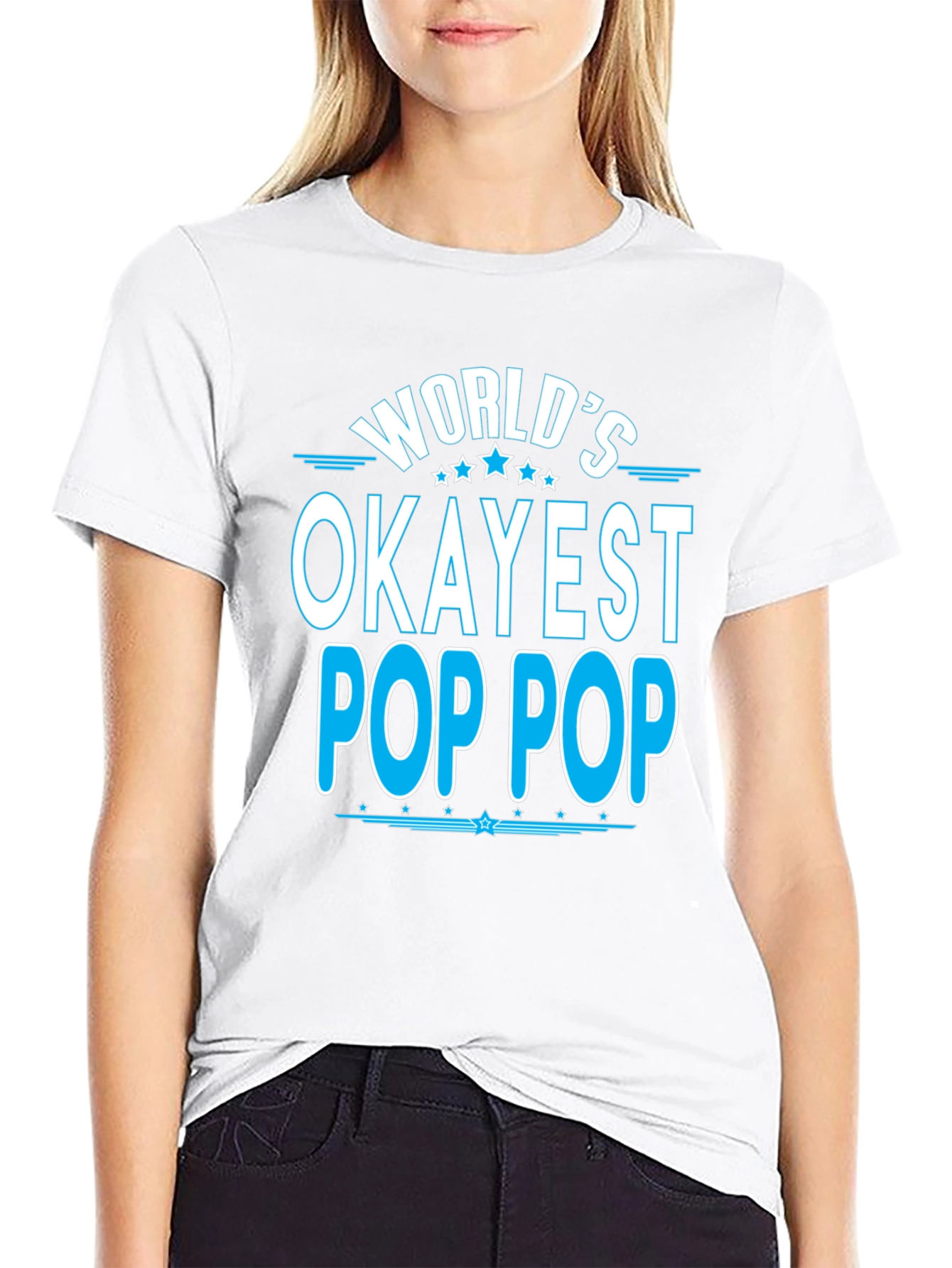 Worlds Okayest Pop Pop T-Shirt