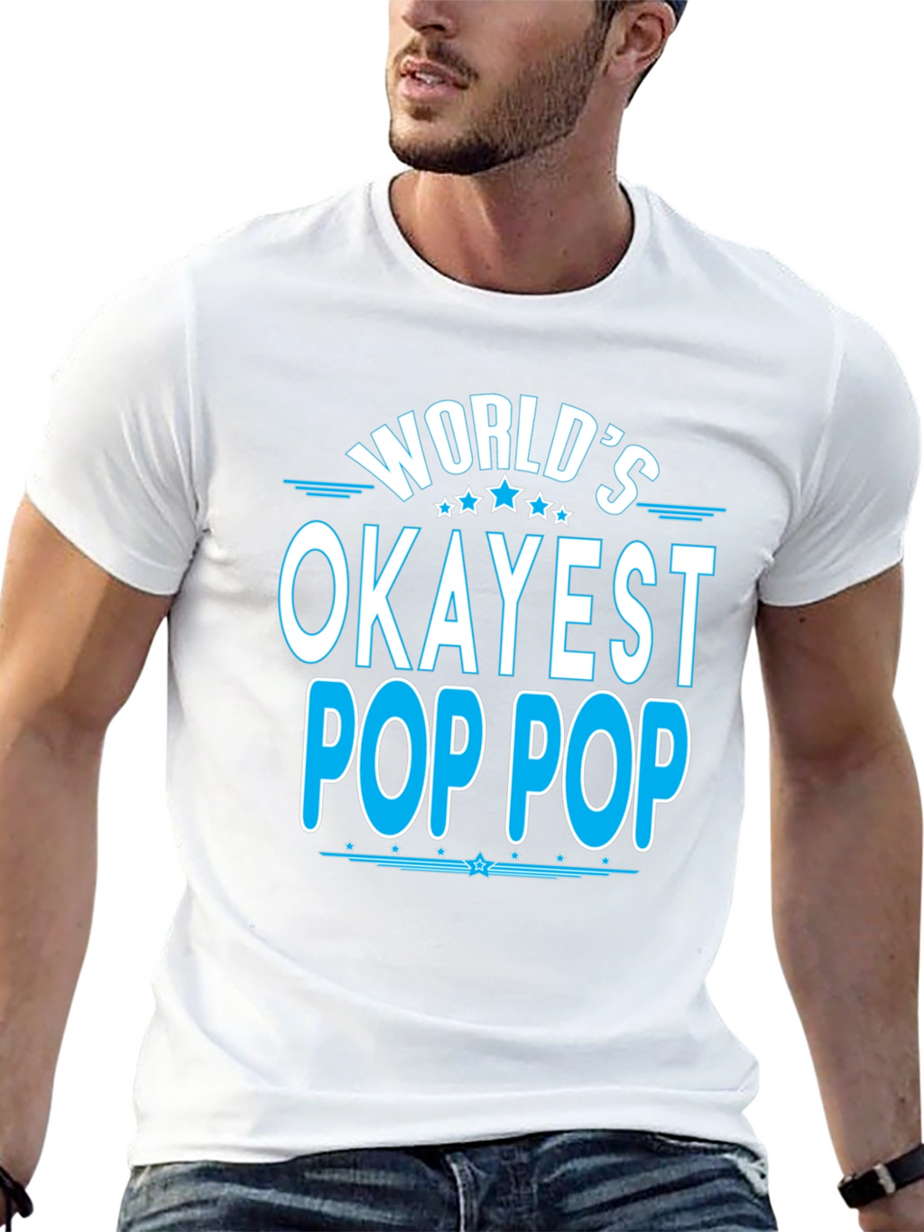Worlds Okayest Pop Pop T-Shirt