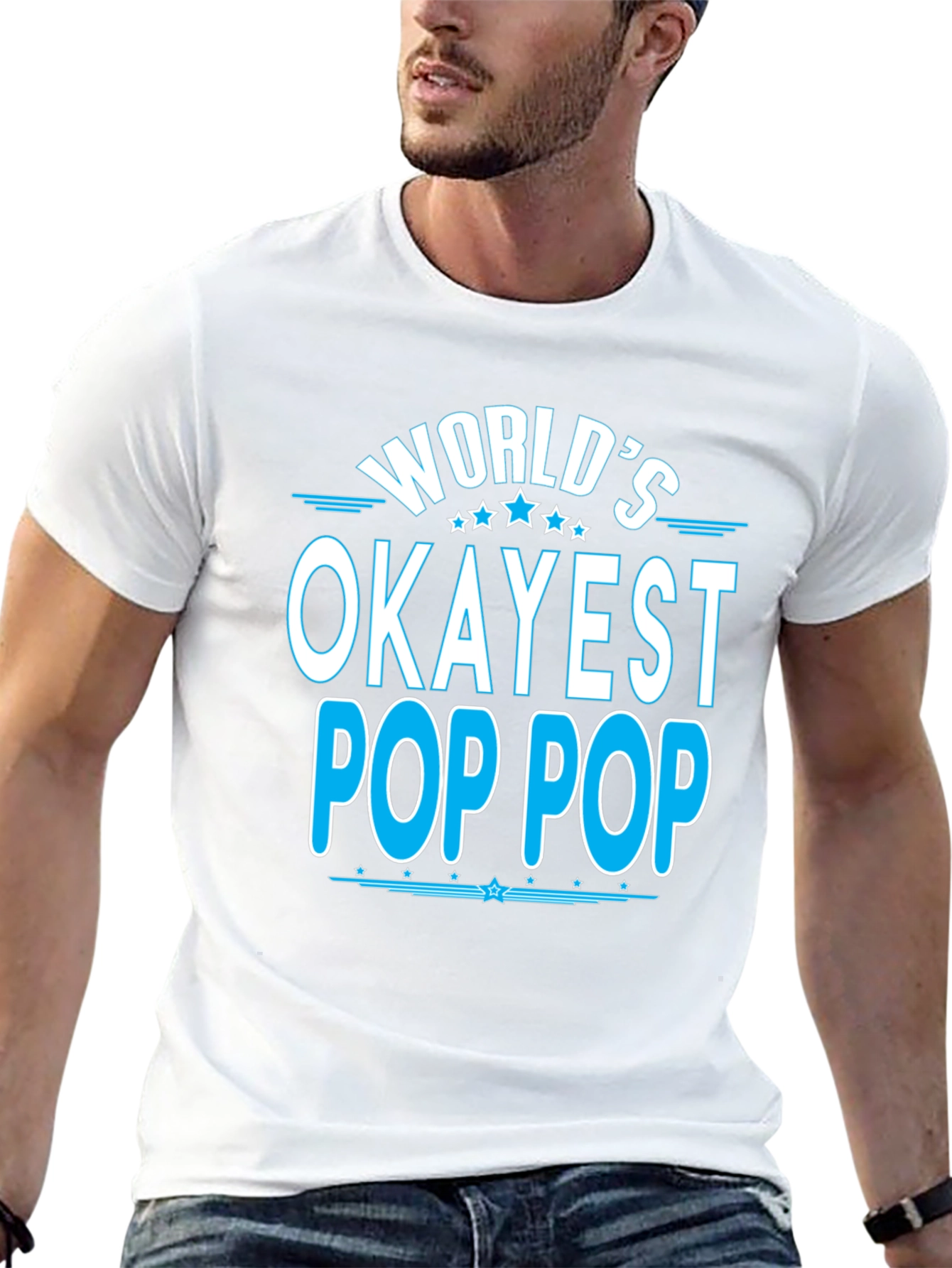 Worlds Okayest Pop Pop T-Shirt