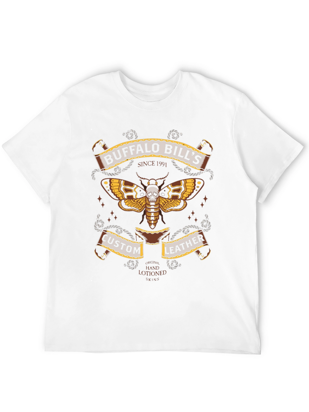 Buffalo Bills Custom Leather T-Shirt