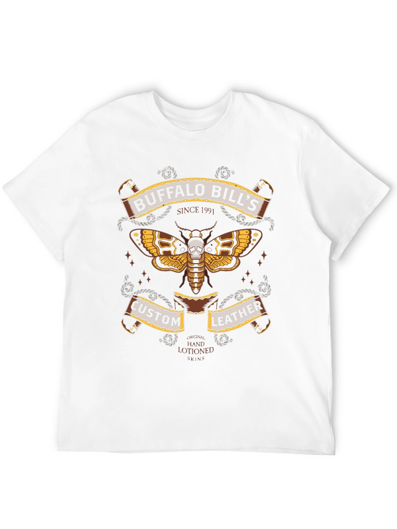 Buffalo Bills Custom Leather T-Shirt