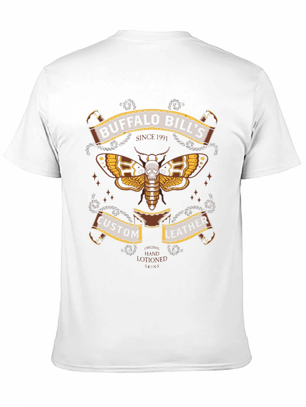 Buffalo Bills Custom Leather T-Shirt