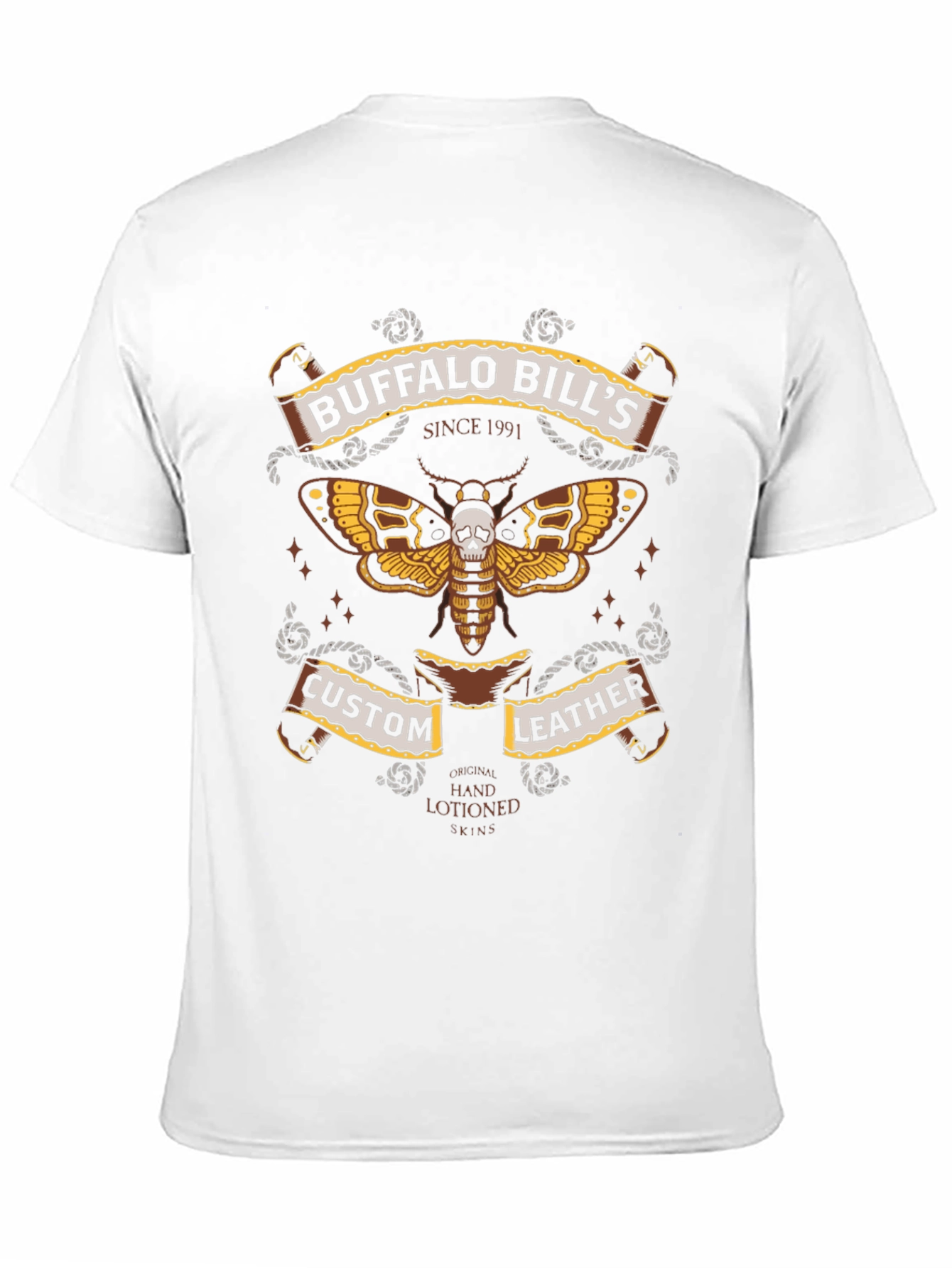 Buffalo Bills Custom Leather T-Shirt