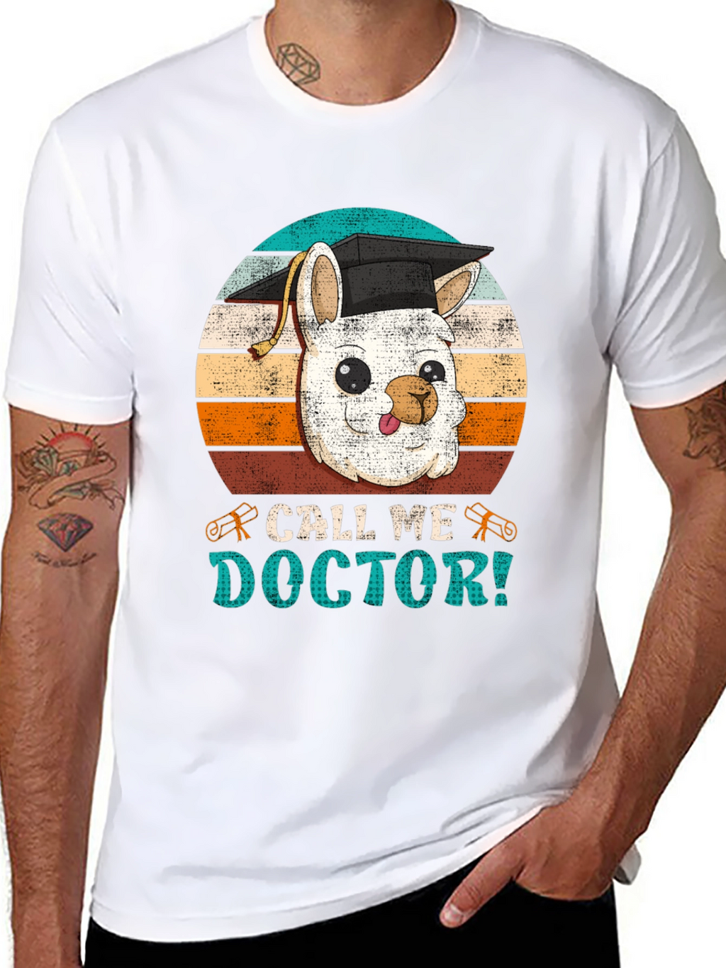 Call Me Doctor Llama T-Shirt