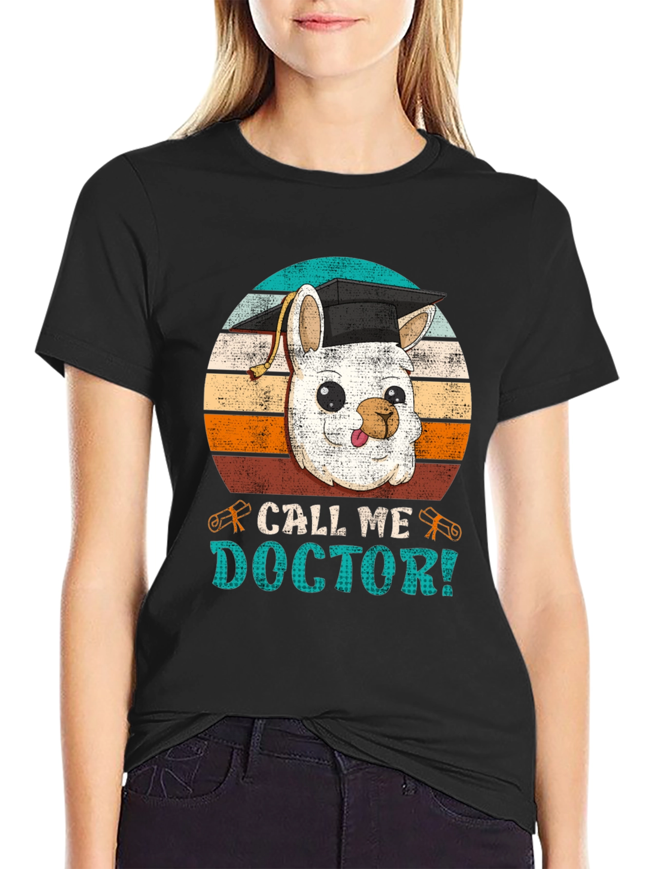 Call Me Doctor Llama T-Shirt