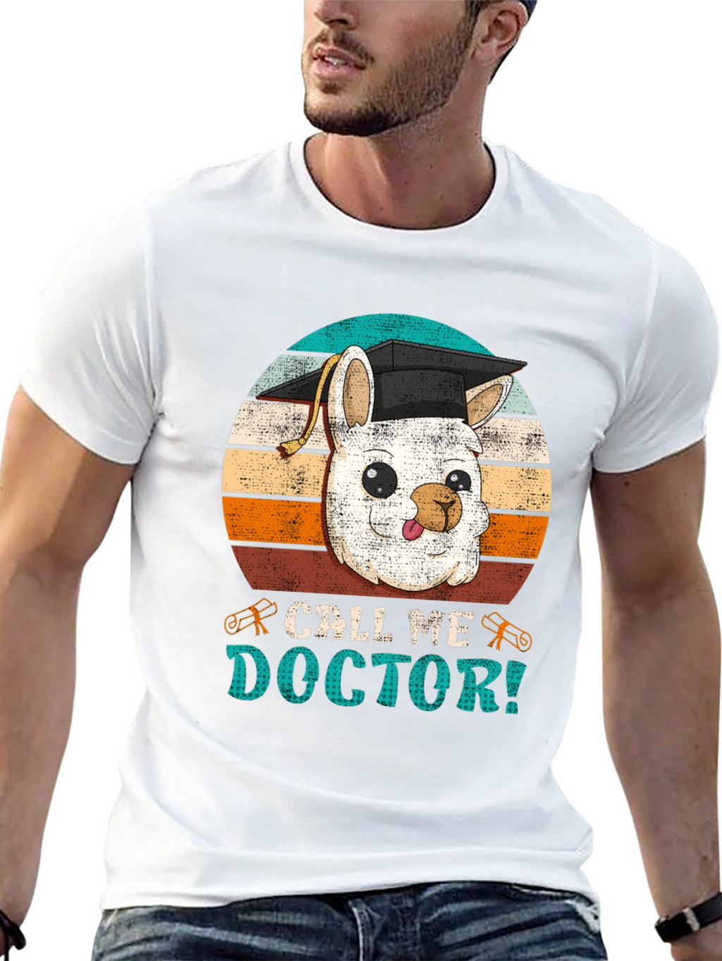 Call Me Doctor Llama T-Shirt