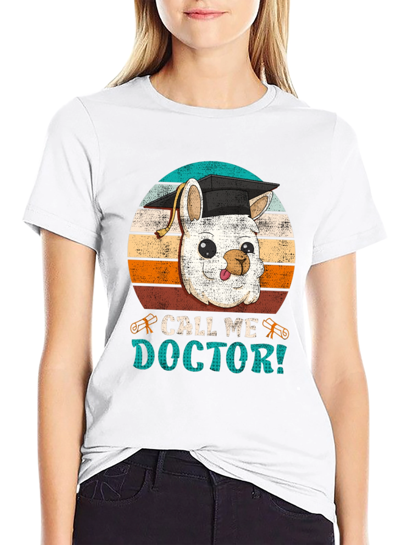 Call Me Doctor Llama T-Shirt
