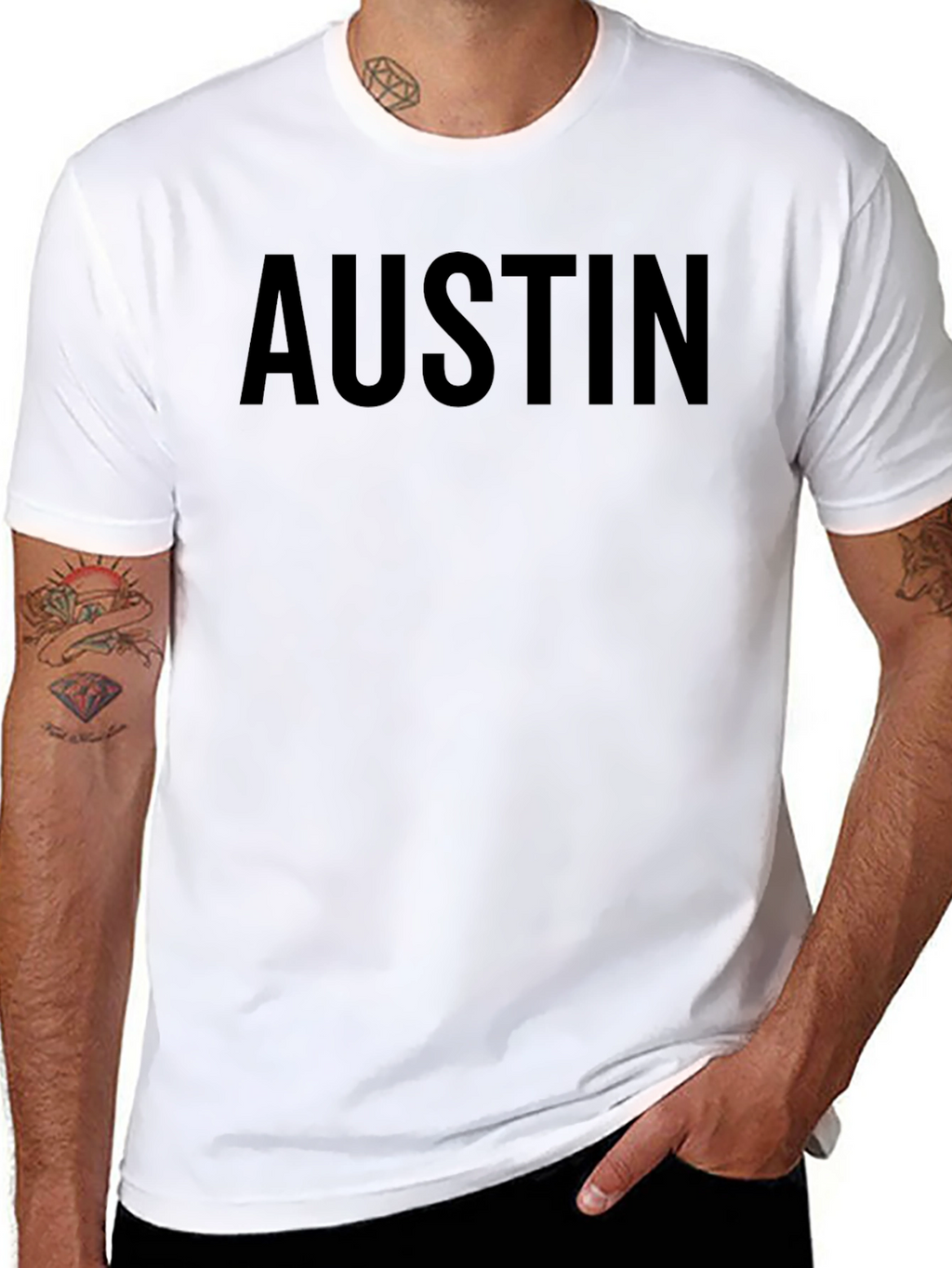 Austin Black Graphic Tee - Bold City Pride