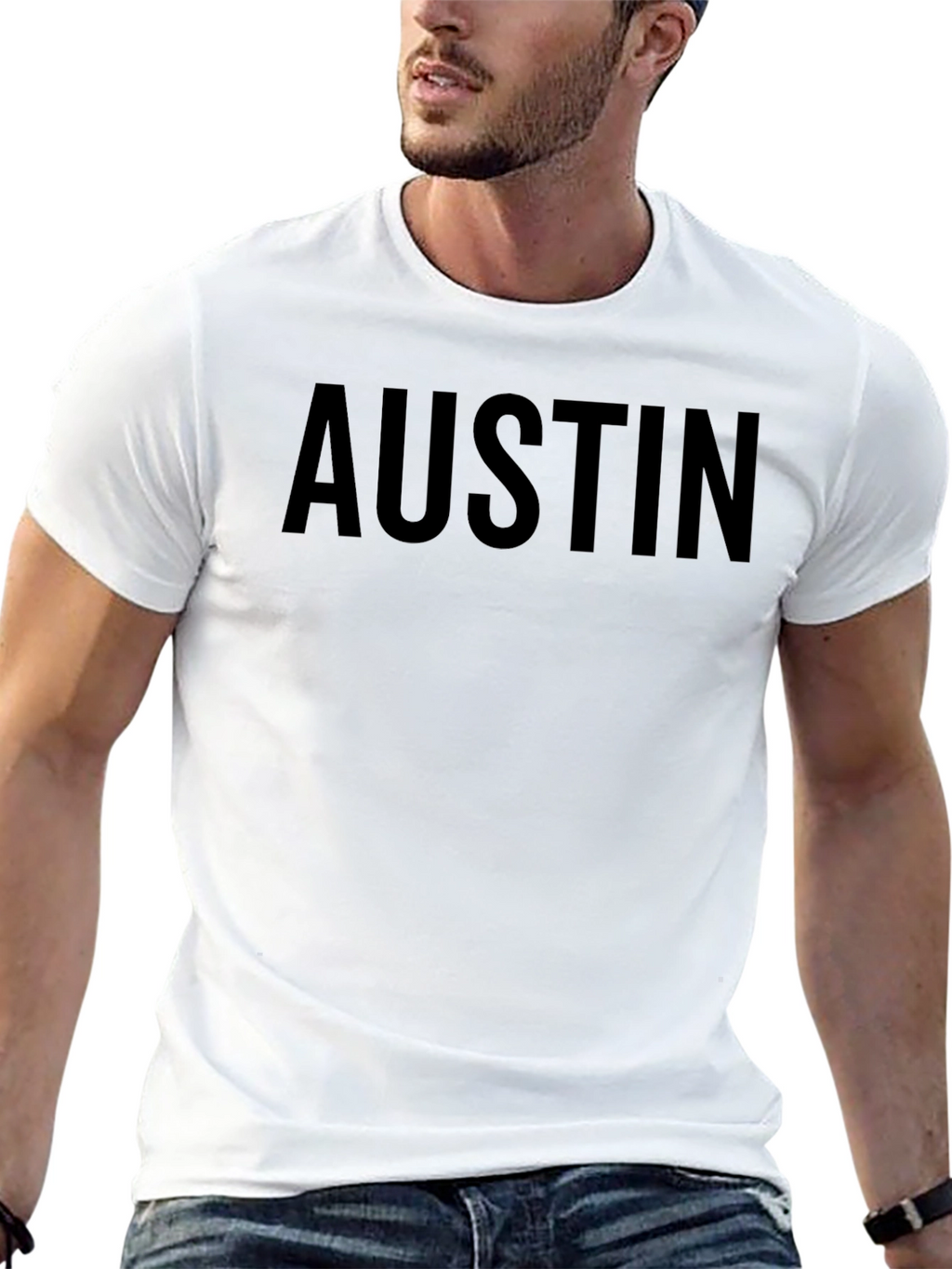 Austin Black Graphic Tee - Bold City Pride