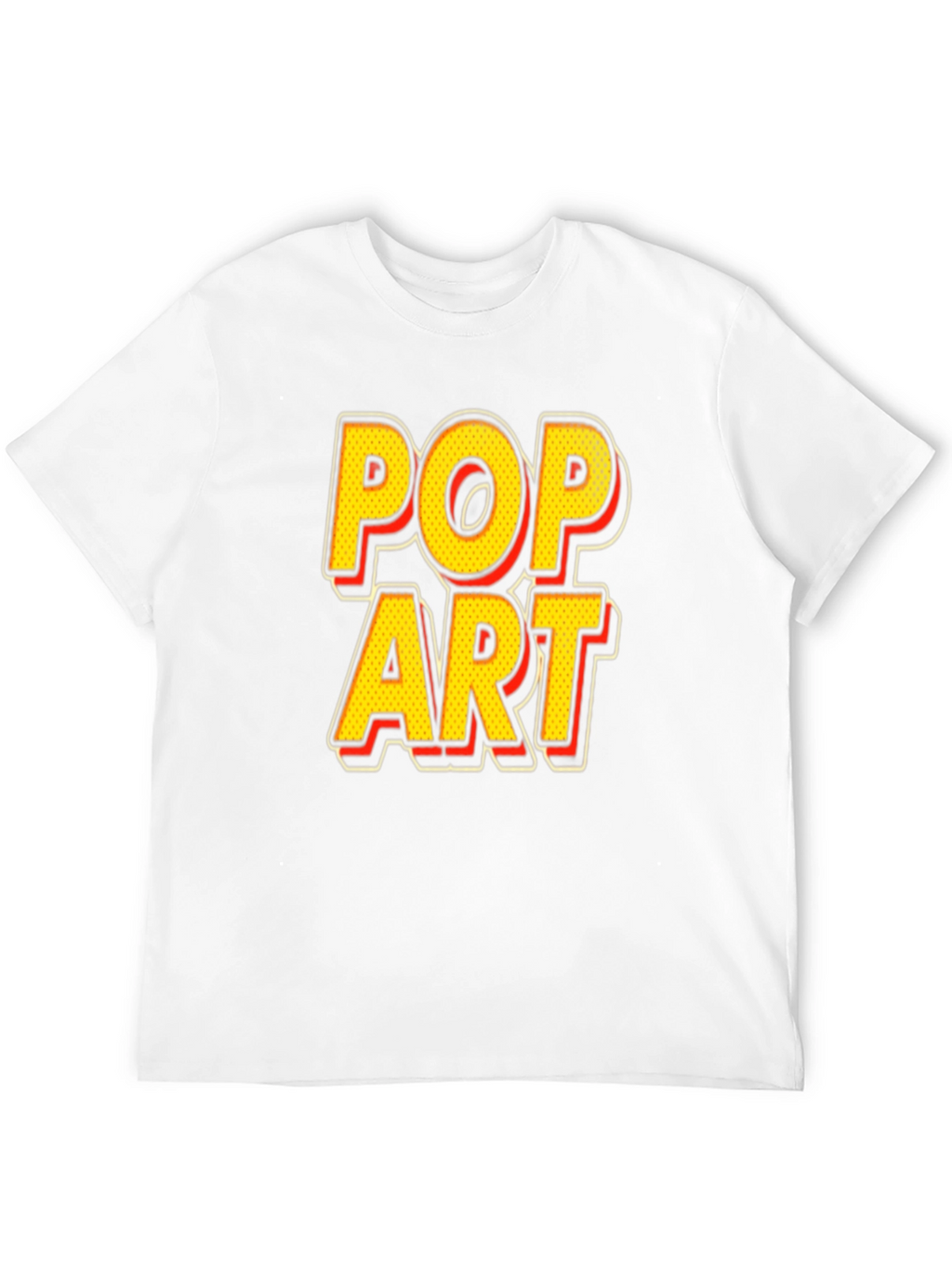 Pop Art Graphic Black T-Shirt - Unique Design Tee