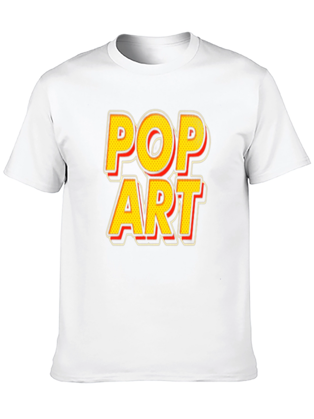 Pop Art Graphic Black T-Shirt - Unique Design Tee