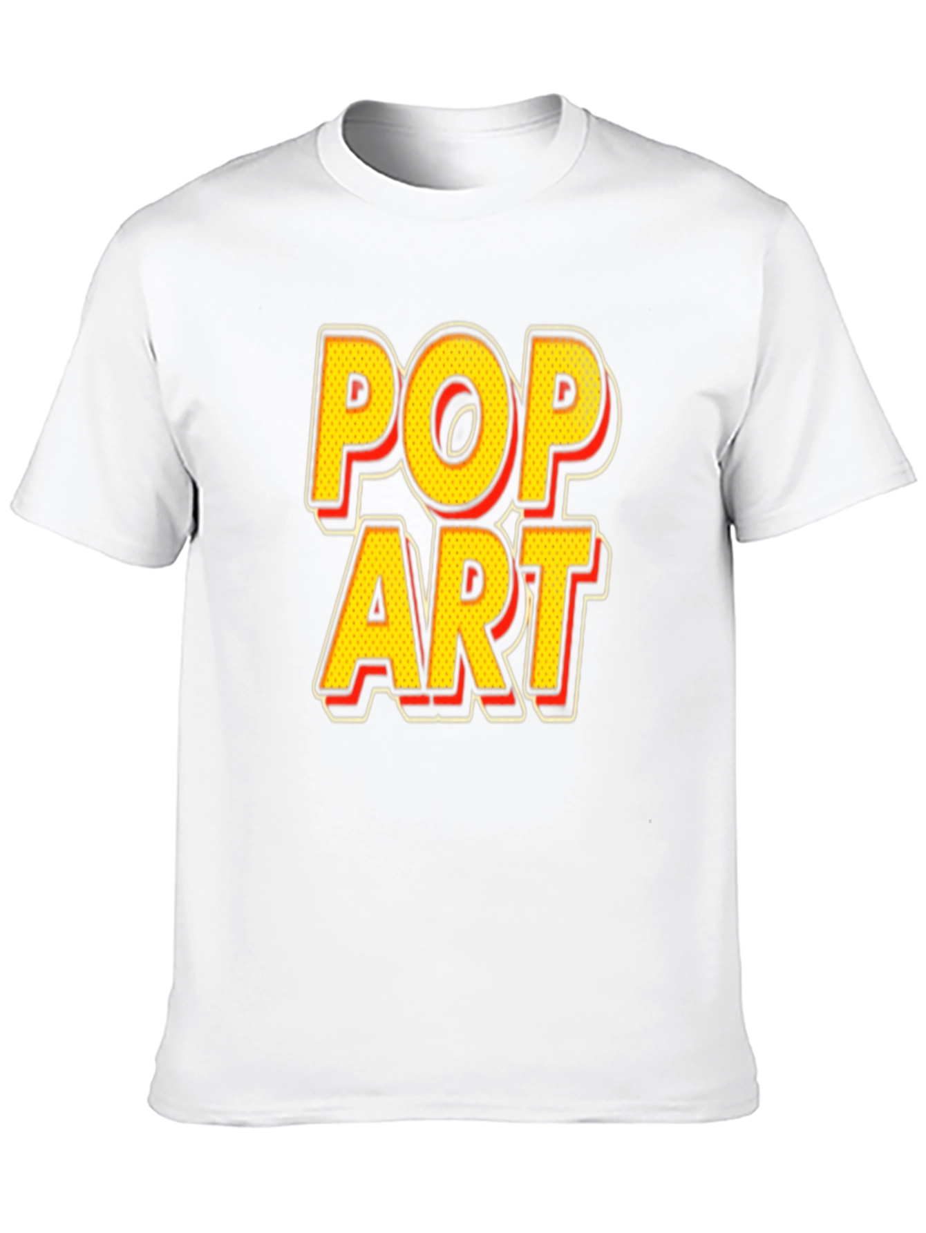 Pop Art Graphic Black T-Shirt - Unique Design Tee