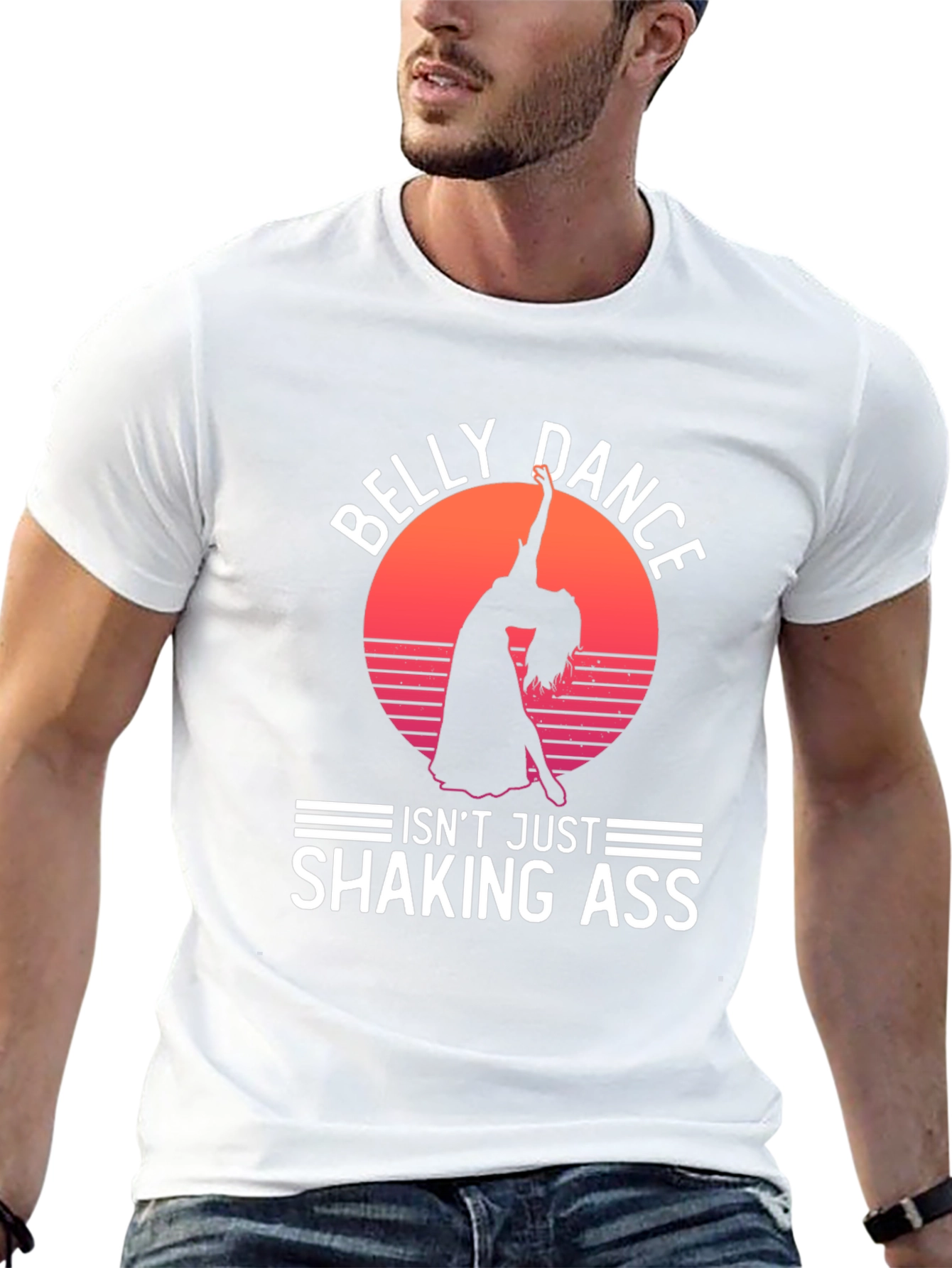 Belly Dance Graphic Tee - Shaking Ass?