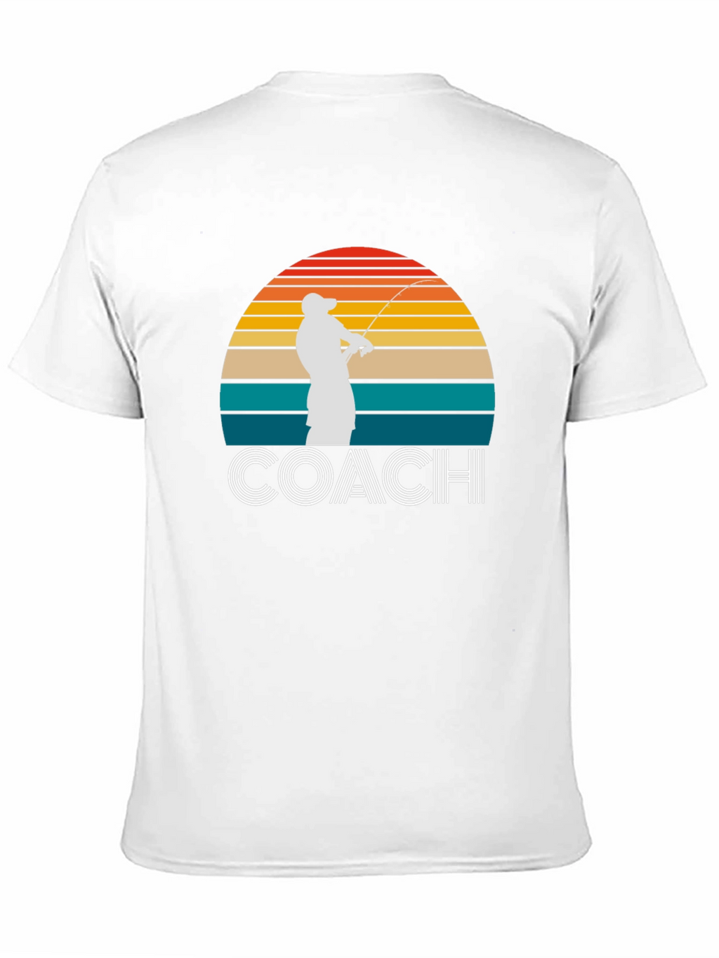 Coach Fishing T-Shirt - Sunset Graphic Tee