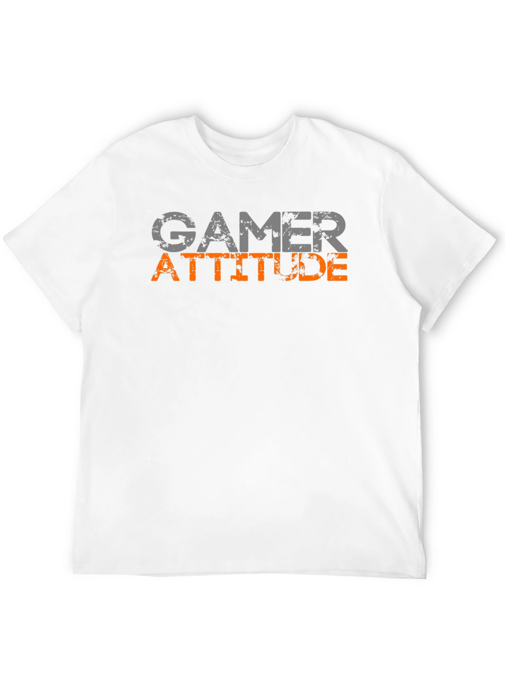 Gamer Attitude Graphic Tee - Black