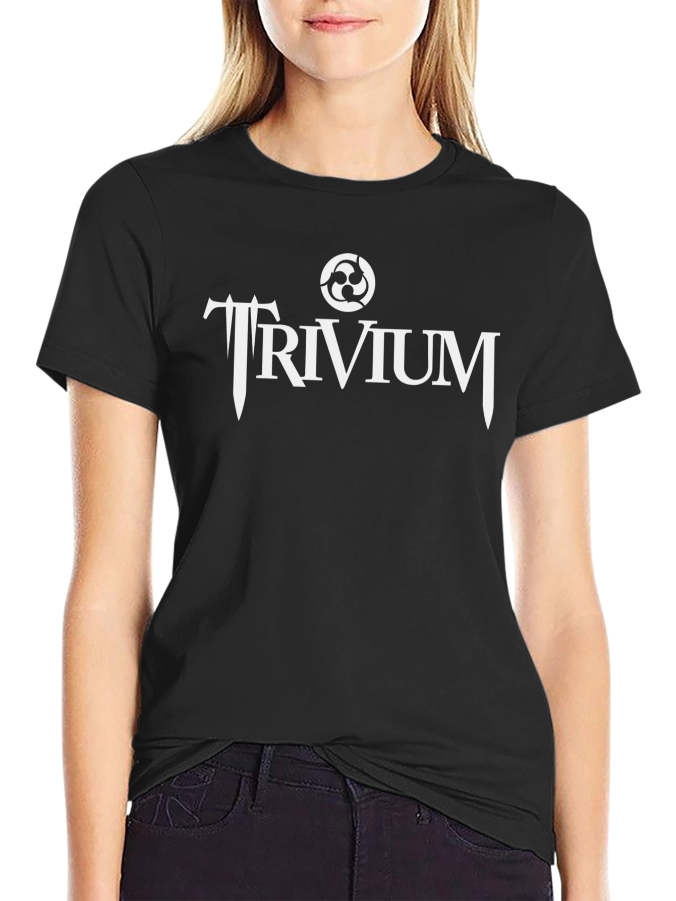 Trivium Band Logo Black T-Shirt