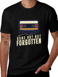 Gone But Not Forgotten Cassette Tape Graphic Tee