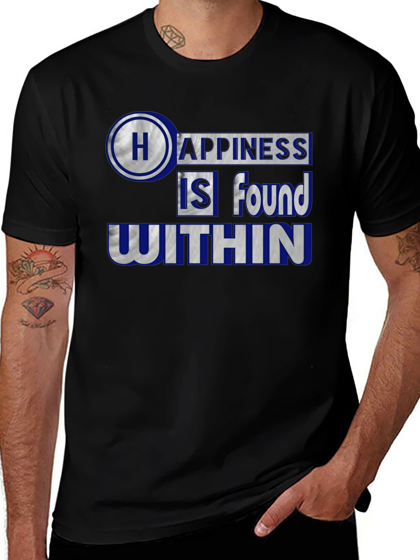 Happiness Found Within Graphic Tee