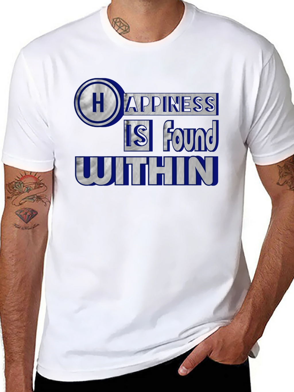 Happiness Found Within Graphic Tee