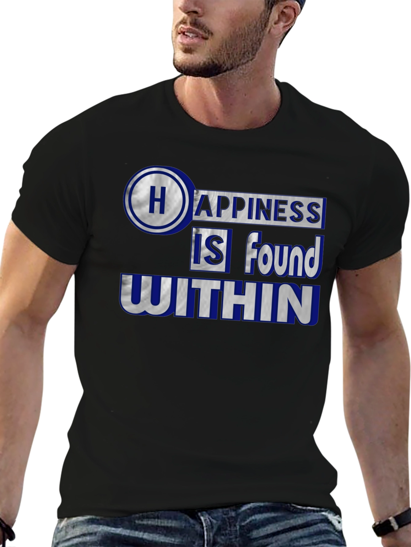Happiness Found Within Graphic Tee
