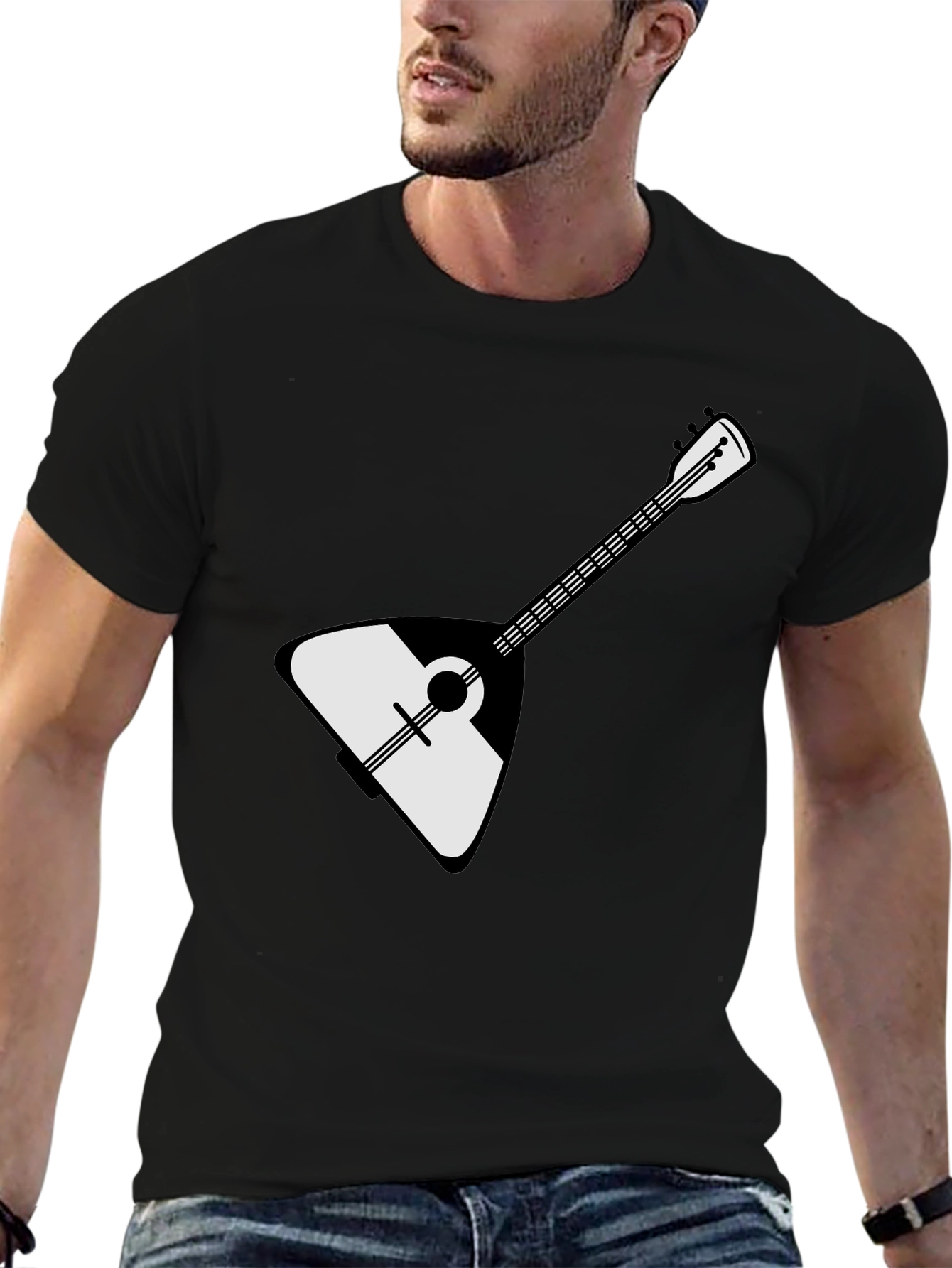 Balalaika Graphic Tee - Cool Musician T-Shirt