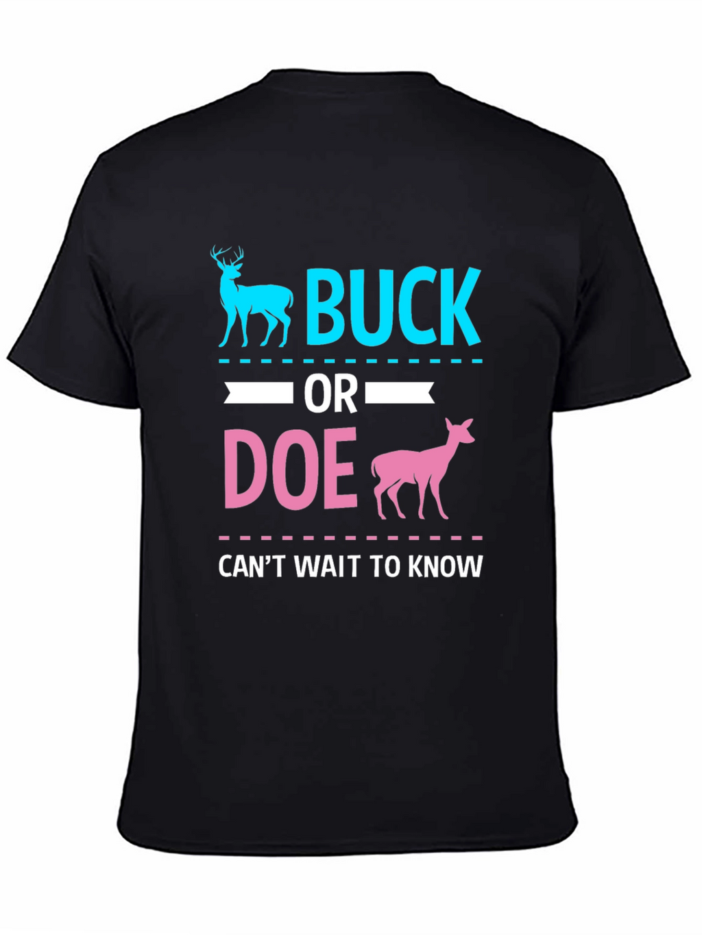 Buck or Doe Gender Reveal T-Shirt