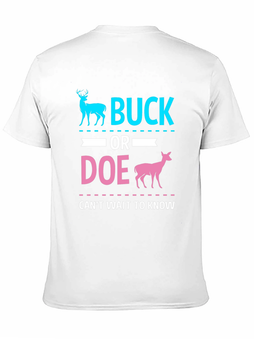 Buck or Doe Gender Reveal T-Shirt