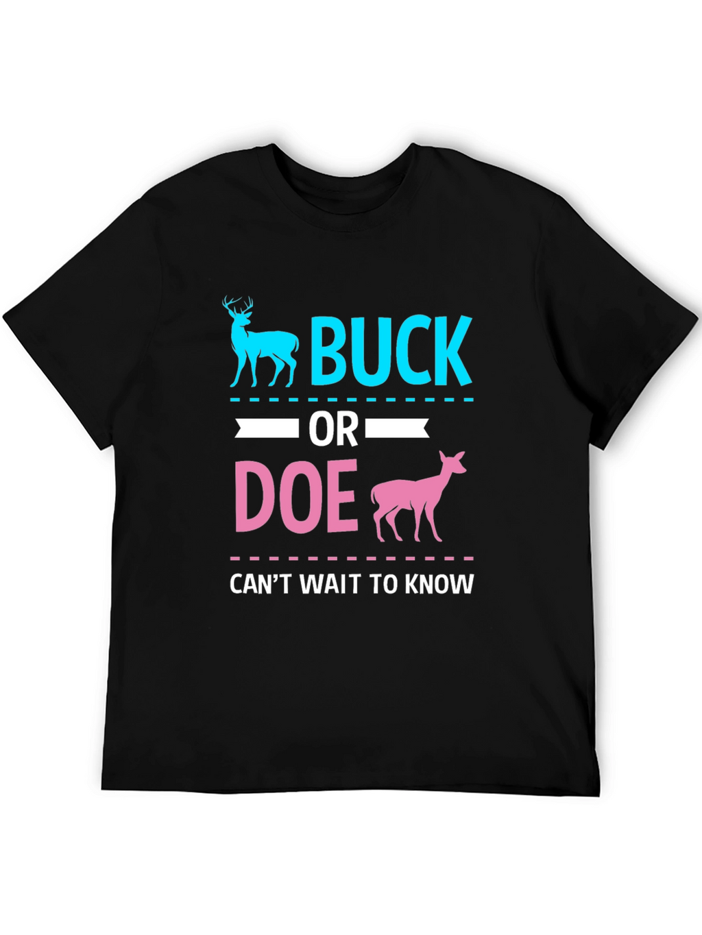 Buck or Doe Gender Reveal T-Shirt