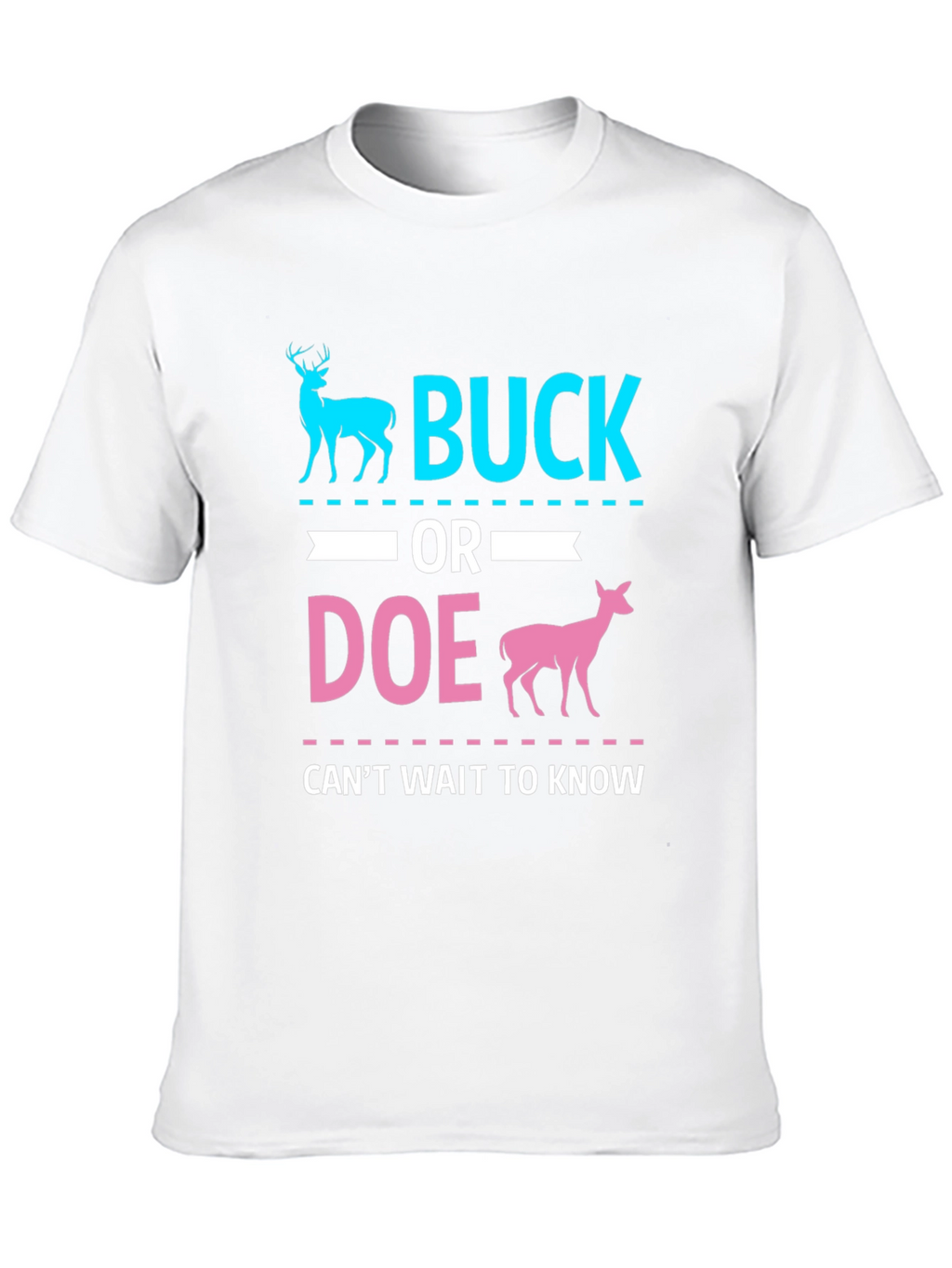 Buck or Doe Gender Reveal T-Shirt