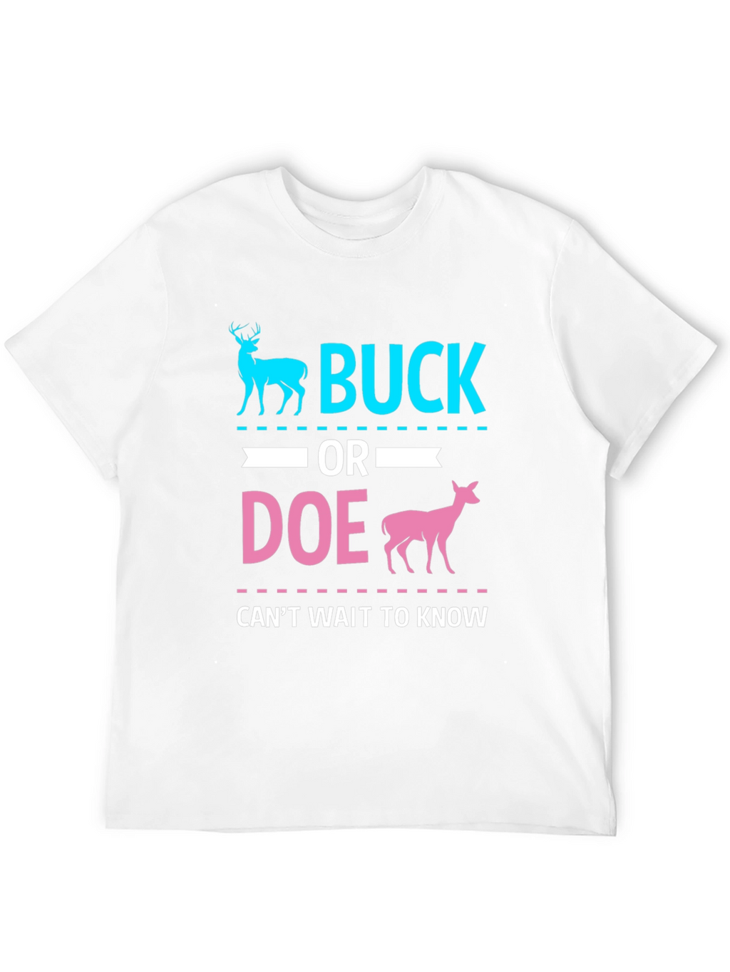 Buck or Doe Gender Reveal T-Shirt