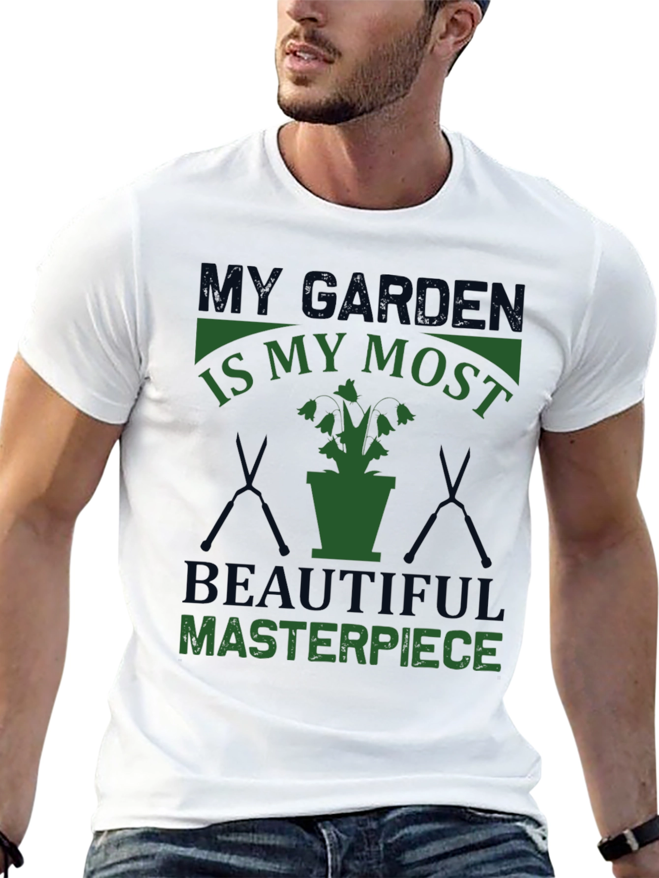 Gardeners Tee: My Garden Is My Masterpiece