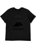 Motivational Trainer Graphic T-Shirt